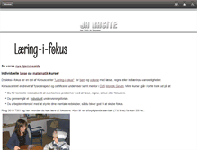 Tablet Screenshot of dysleksi-i-fokus.dk